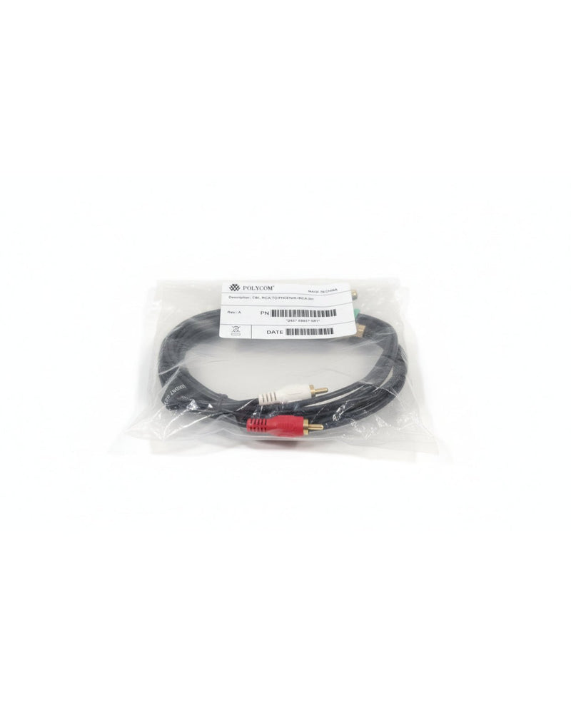 Polycom CBL RCA TO Phoenix 3M - High-Quality Audio Cable - Excellent - Image 1