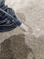 High Quality Dark Blue RCA TO 3.5mm Cable 12FT - Premium Audio Connection - Excellent - Image 4
