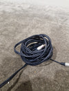 High Quality Dark Blue RCA TO 3.5mm Cable 12FT - Premium Audio Connection - Excellent - Photo 9