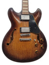 Ibanez Asv10a-Tcl-12-01 - Naturally Distressed - Semi-Hollow Electric Guitar - Very Good w/ Hard Case - Photo 1