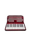 CHANSON 26 KEY-48 BASS - Compact Accordion - Good w/ Hard Case - Photo 1