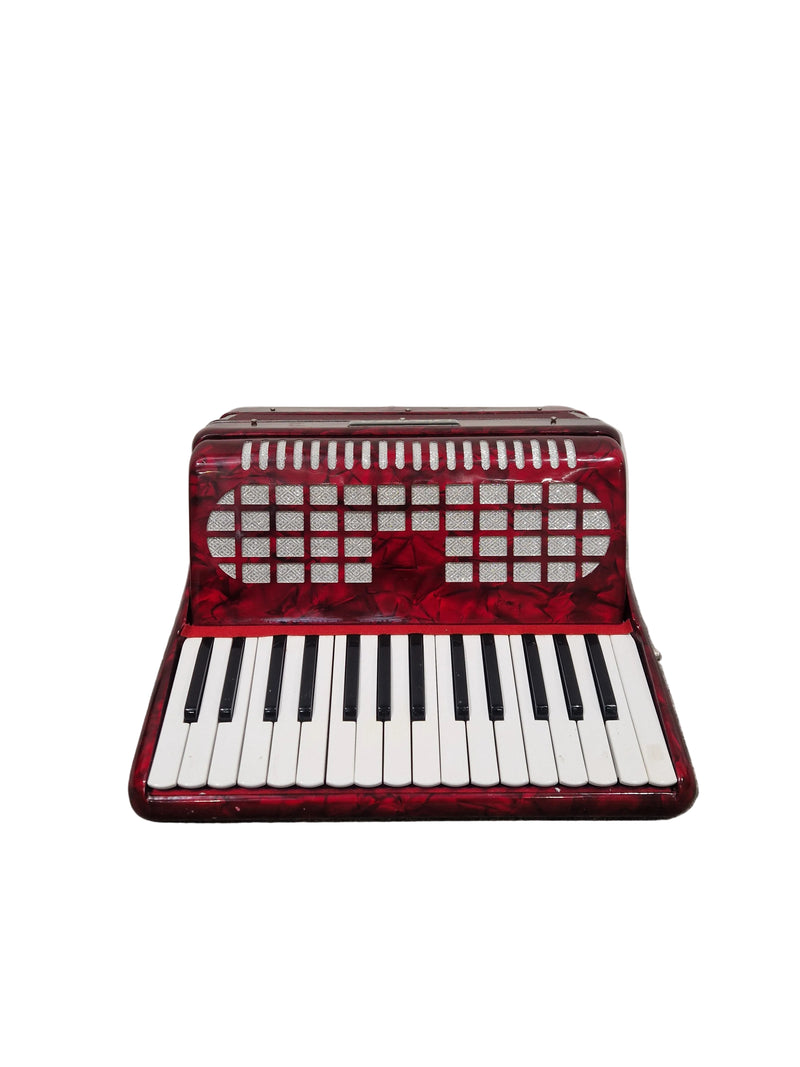 CHANSON 26 KEY-48 BASS - Compact Accordion - Good w/ Hard Case - Image 1