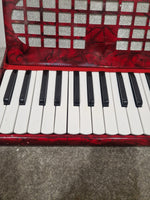 CHANSON 26 KEY-48 BASS - Compact Accordion - Good w/ Hard Case - Image 13