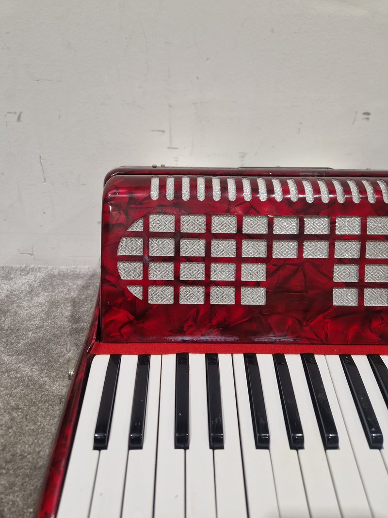 CHANSON 26 KEY-48 BASS - Compact Accordion - Good w/ Hard Case - Image 15