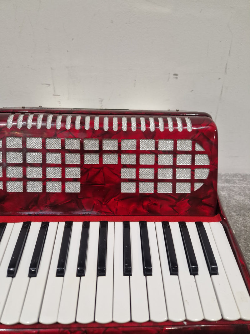 CHANSON 26 KEY-48 BASS - Compact Accordion - Good w/ Hard Case - Image 16