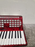 CHANSON 26 KEY-48 BASS - Compact Accordion - Good w/ Hard Case - Image 17
