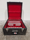 CHANSON 26 KEY-48 BASS - Compact Accordion - Good w/ Hard Case - Photo 3