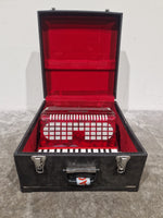CHANSON 26 KEY-48 BASS - Compact Accordion - Good w/ Hard Case - Image 3