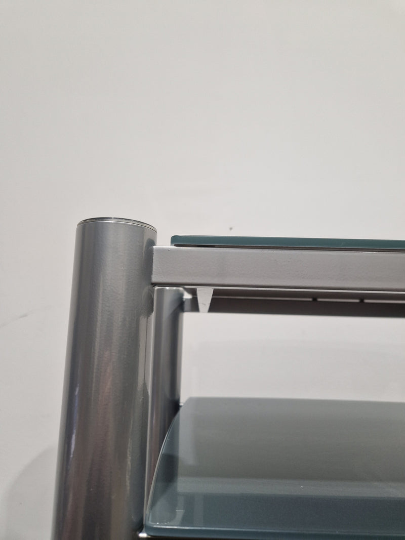 Soundstyle HI-FI Rack Silver 5 Glass Layers - Modern Audio Stand - Excellent - Image 13