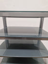 Soundstyle HI-FI Rack Silver 5 Glass Layers - Modern Audio Stand - Excellent - Photo 19