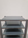 Soundstyle HI-FI Rack Silver 5 Glass Layers - Modern Audio Stand - Excellent - Photo 6