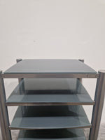 Soundstyle HI-FI Rack Silver 5 Glass Layers - Modern Audio Stand - Excellent - Image 6