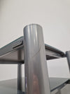 Soundstyle HI-FI Rack Silver 5 Glass Layers - Modern Audio Stand - Excellent - Photo 7