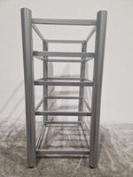 Soundstyle HI-FI Rack Silver 5 Glass Layers - Modern Audio Stand - Excellent - Image 2