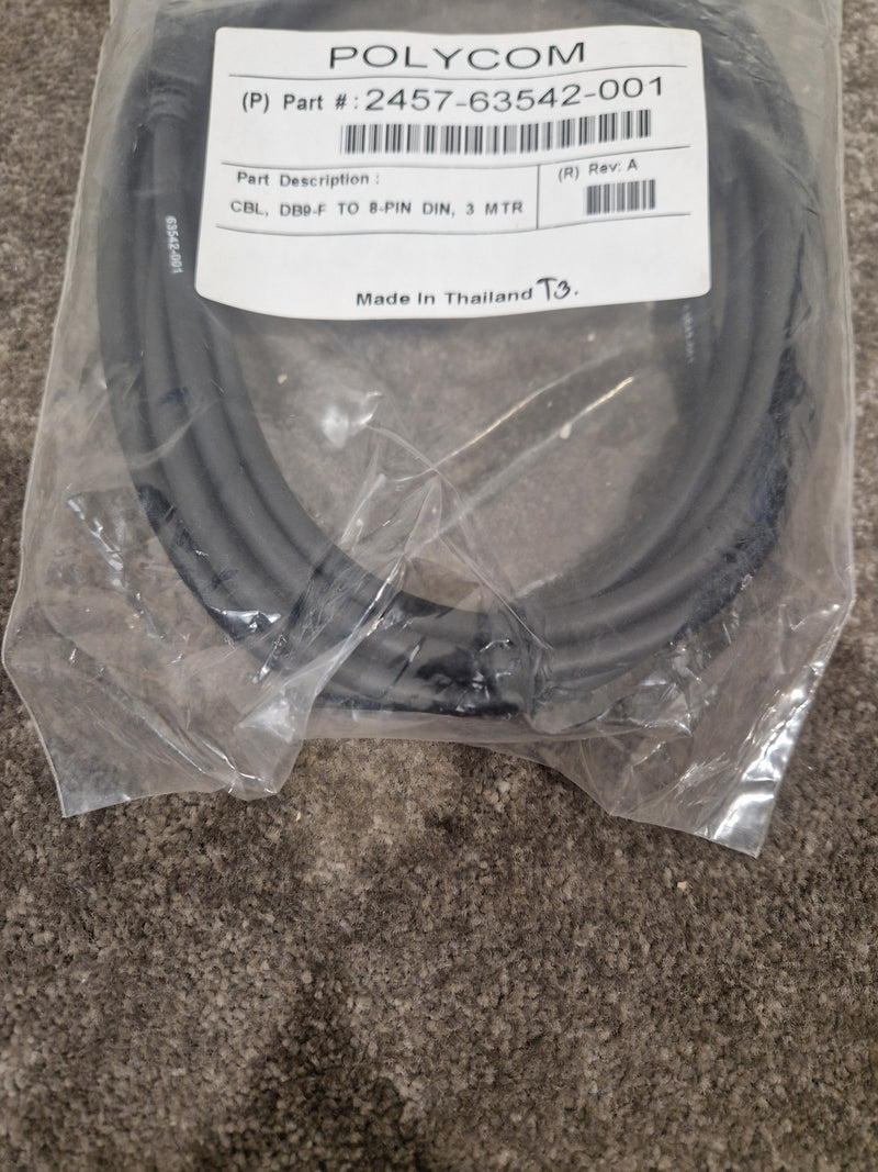 Polycom DB9-F TO 8-PIN DIN-3 MTR - Communication Cable - Excellent - Image 10