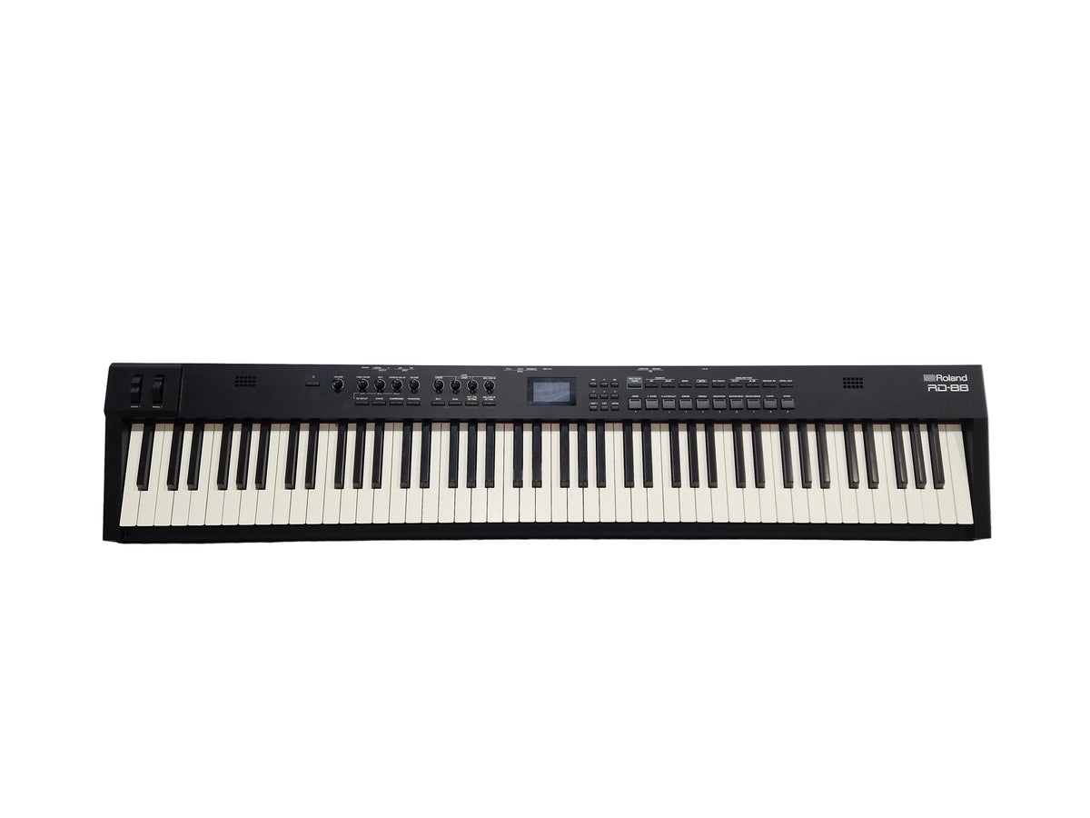 Roland RD-88 Digital Piano - Authentic Sounds - Excellent w/ Power Supply & Pedal