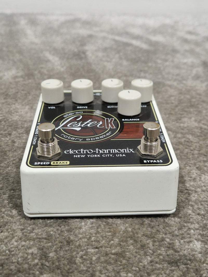 Electro Harmonix Lester K Stereo Rotary Speaker Effects Pedal - Warm Rotary Sound - Excellent w/ Power Supply - Image 10