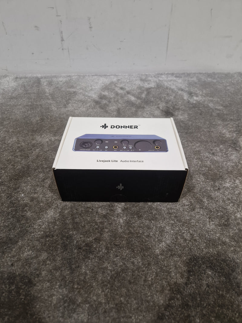 Donner Livejack Lite Audio Interface - Compact Design - Excellent w/ Original Box - Image 2