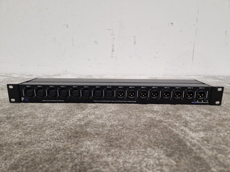 Art P16 XLR Balanced Patchbay Audio Interface - 16-Channel Connectivity - Excellent - Image 7