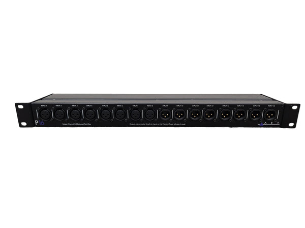 Art P16 XLR Balanced Patchbay Audio Interface - 16-Channel Connectivity - Excellent