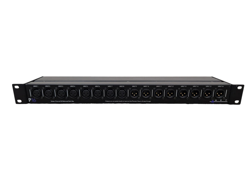 Art P16 XLR Balanced Patchbay Audio Interface - 16-Channel Connectivity - Excellent - Image 1