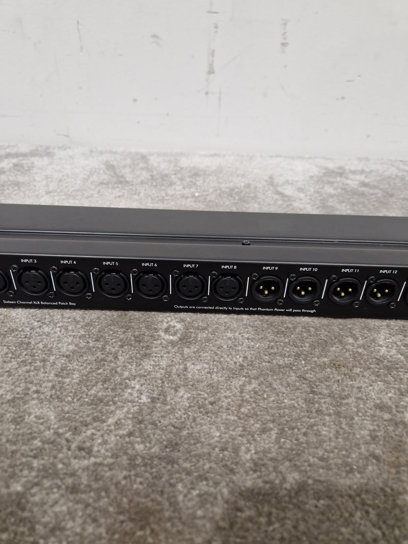 Art P16 XLR Balanced Patchbay Audio Interface - 16-Channel Connectivity - Excellent - Image 11