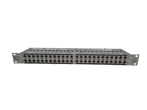 Behringer Ultrapatch PX3000 Patchbay - 48-Point Balanced - Excellent