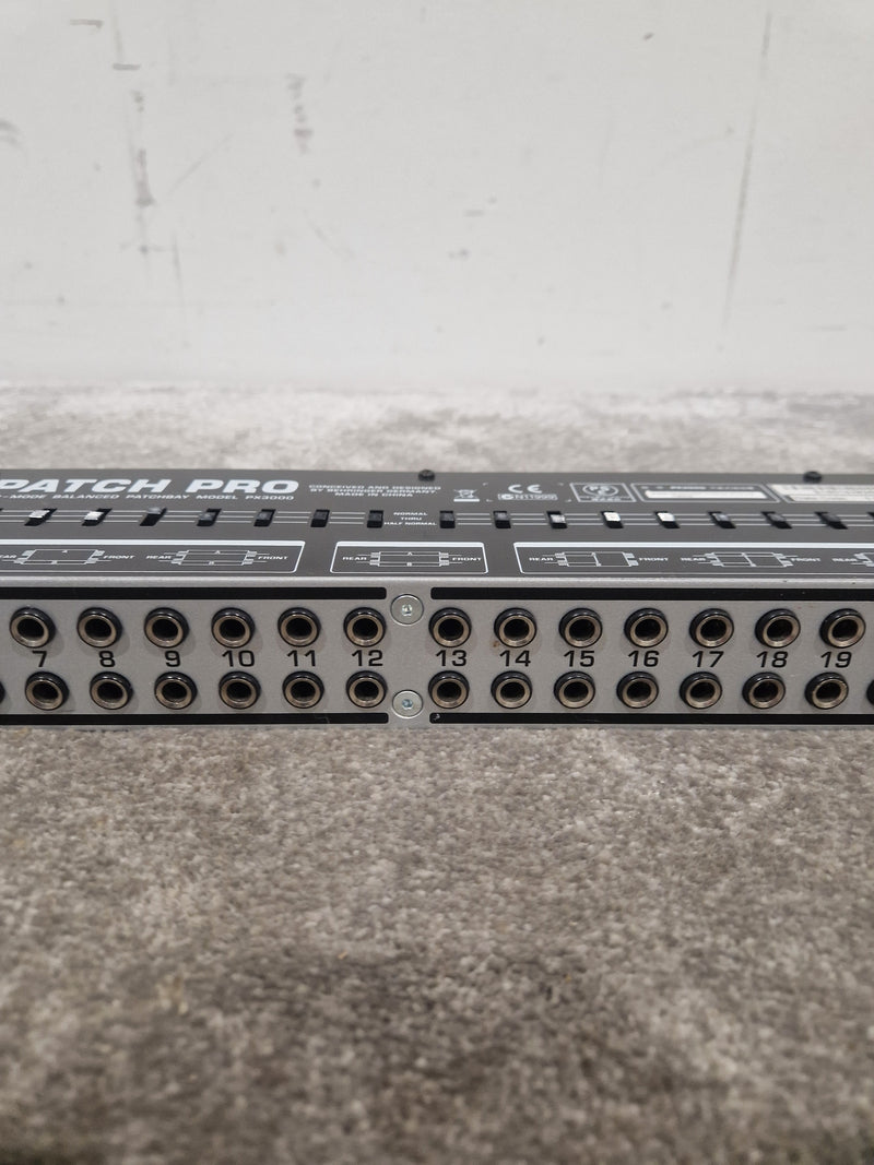 Behringer Ultrapatch PX3000 Patchbay - 48-Point Balanced - Excellent - Image 8