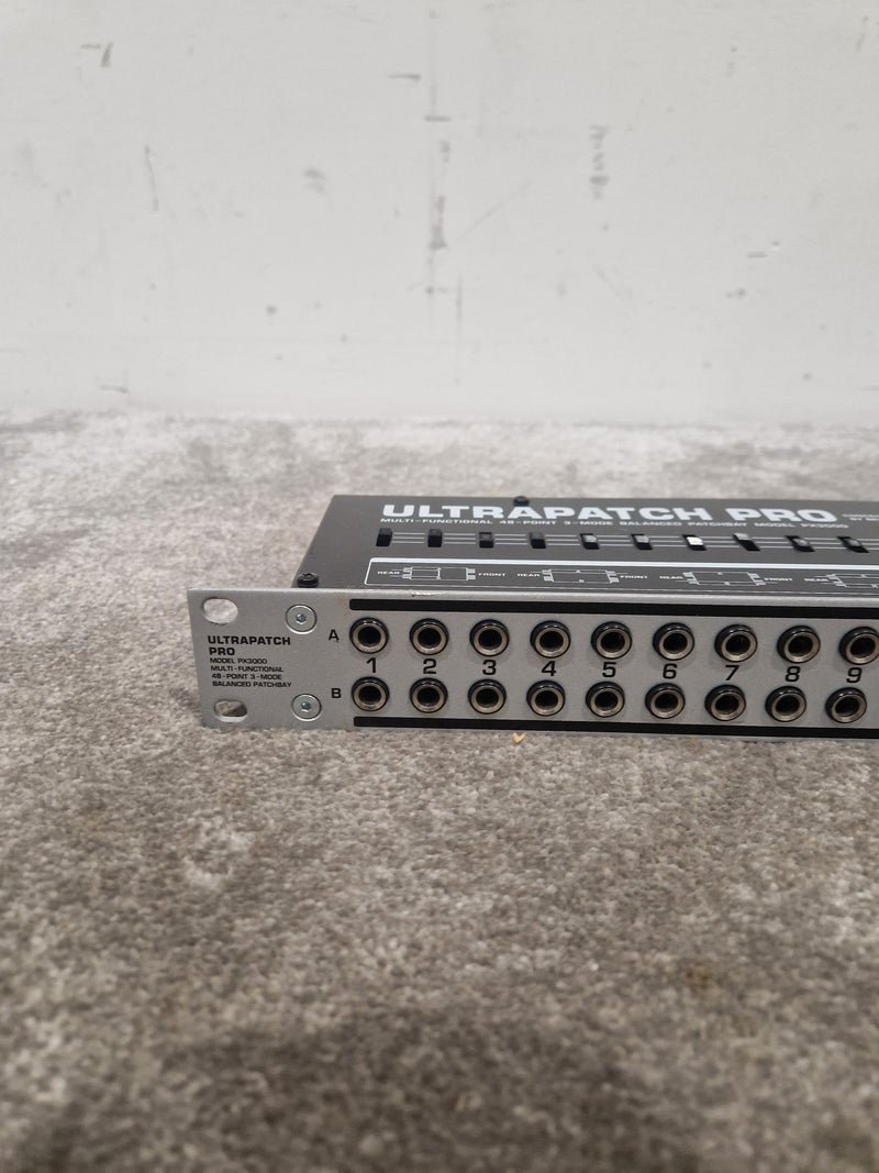 Behringer Ultrapatch PX3000 Patchbay - 48-Point Balanced - Excellent - Image 9