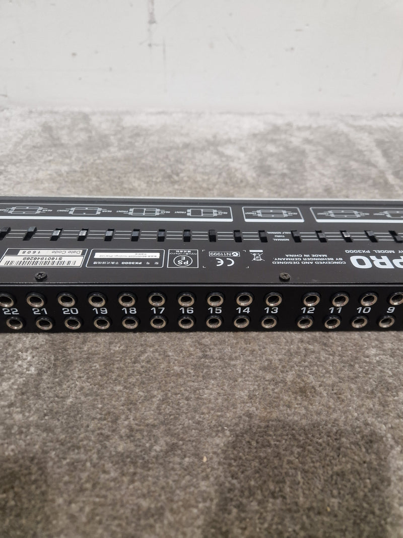 Behringer Ultrapatch PX3000 Patchbay - 48-Point Balanced - Excellent - Image 6