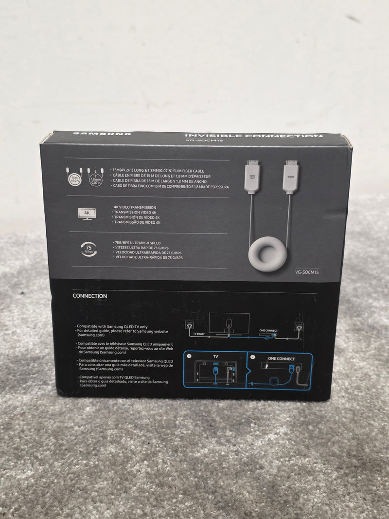 Samsung Invisible Connection VG-SOCM5 Cable - 15M Length - New - Image 3