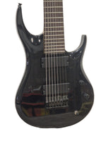 Subzero 8 String Guitar Metallic Black Electric Guitar - Extended Range - Excellent - Image 1