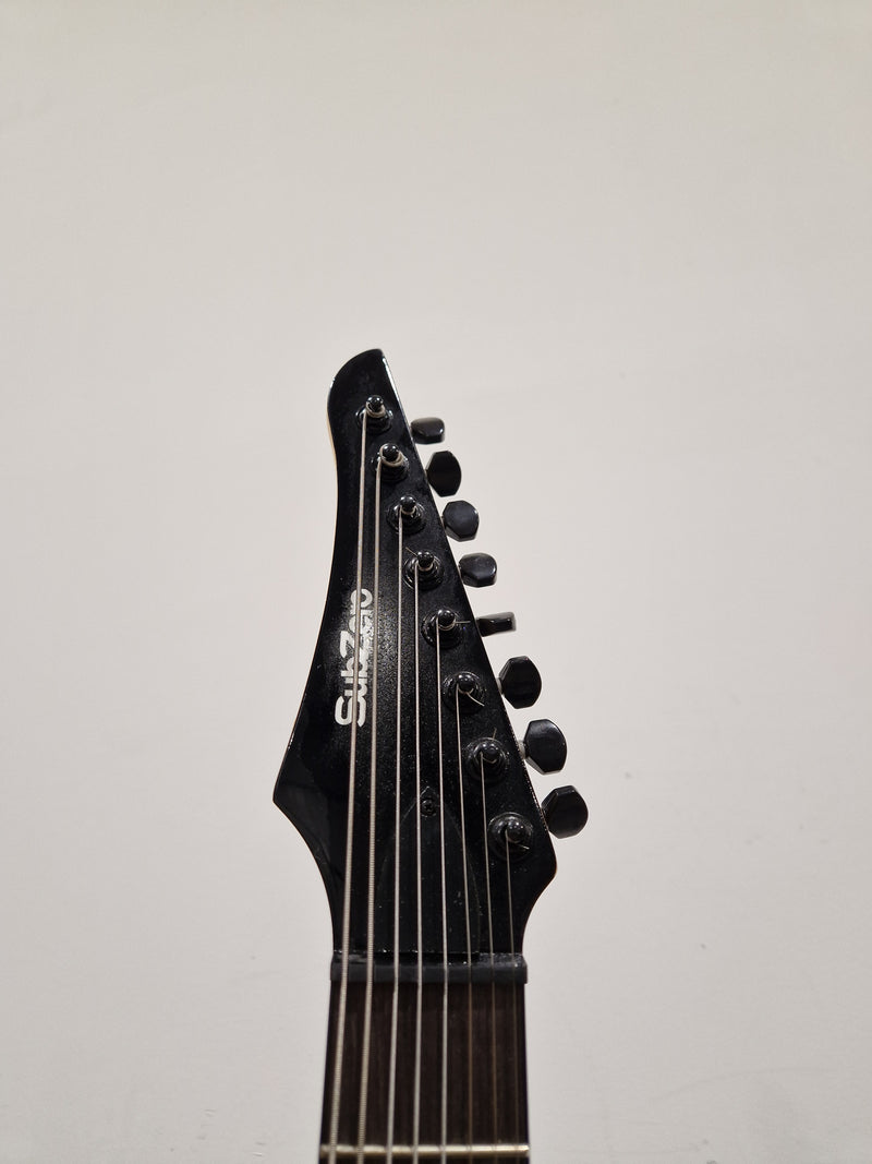 Subzero 8 String Guitar Metallic Black Electric Guitar - Extended Range - Excellent - Image 10