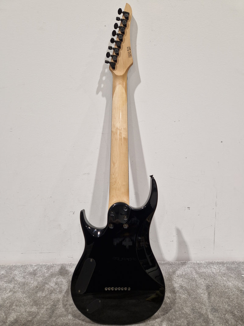 Subzero 8 String Guitar Metallic Black Electric Guitar - Extended Range - Excellent - Image 11
