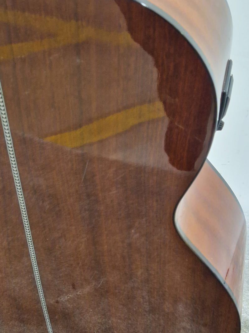 Lindo FMB-010 4 String Acoustic Bass - Natural Finish - Very Good - Image 7