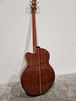 Lindo FMB-010 4 String Acoustic Bass - Natural Finish - Very Good - Image 11