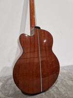 Lindo FMB-010 4 String Acoustic Bass - Natural Finish - Very Good - Image 13
