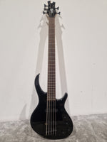 Tobias Toby 5 String Bass Indonesian IN Metallica Black Bass Guitar - Metal Finish - Excellent - Image 7