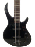 Tobias Toby 5 String Bass Indonesian IN Metallica Black Bass Guitar - Metal Finish - Excellent - Image 1