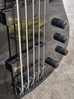 Tobias Toby 5 String Bass Indonesian IN Metallica Black Bass Guitar - Metal Finish - Excellent - Image 2