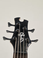 Tobias Toby 5 String Bass Indonesian IN Metallica Black Bass Guitar - Metal Finish - Excellent - Image 9