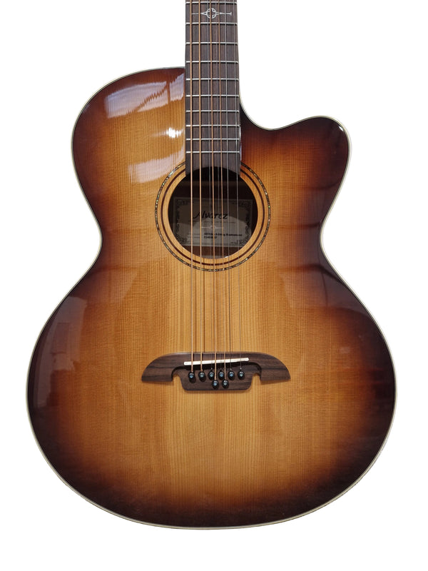 Alvarez ABT60CE 8 String Acoustic Guitar - Baritone Cutaway - Like New w/ Original Box & Tags