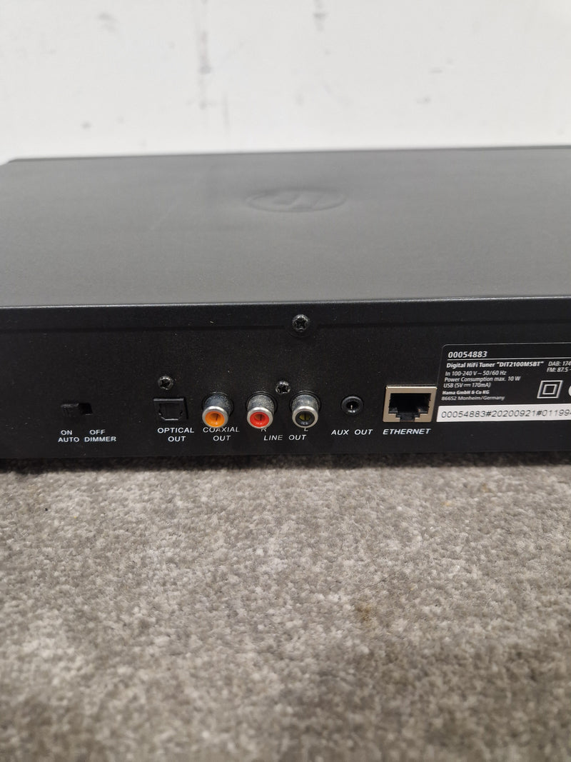 HAMA DIT2100MSBT Internet Radio - DAB+/FM Tuner - Excellent w/ Power Supply & Remote - Image 10