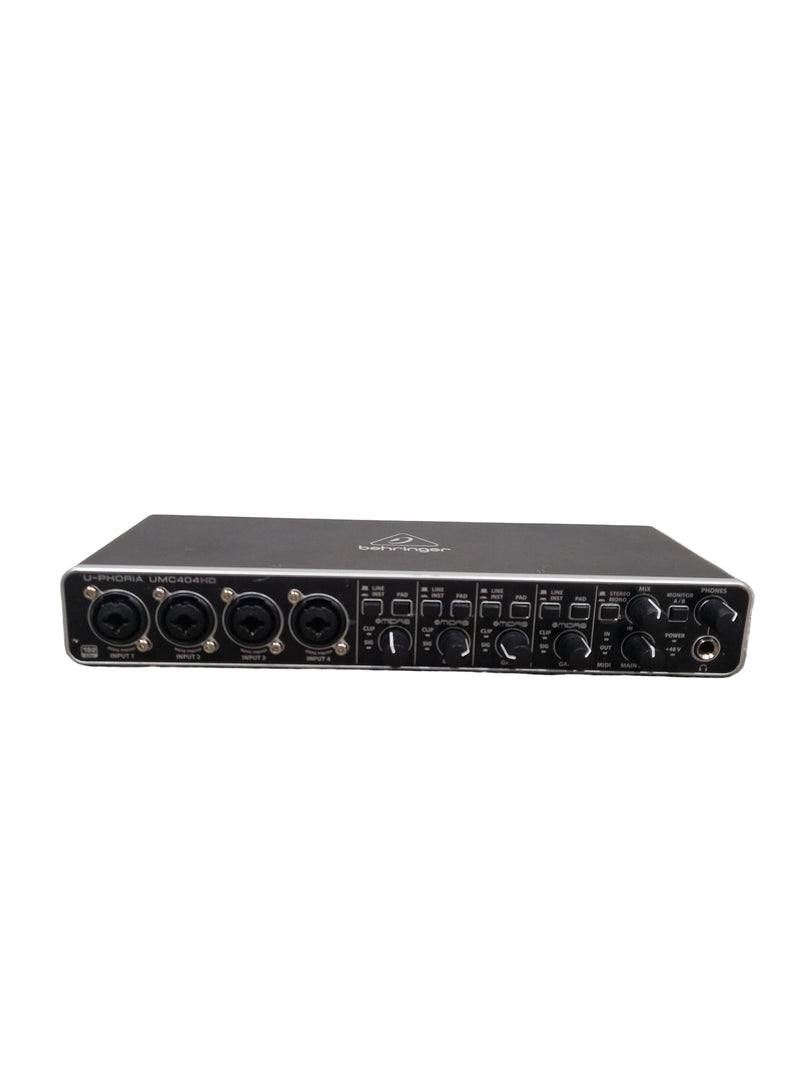 Behringer U Phoria UMC404HD Audio Interface - 4-in/4-out USB - Excellent w/ Original Box & Power Supply - Image 1