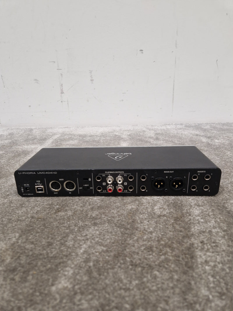 Behringer U Phoria UMC404HD Audio Interface - 4-in/4-out USB - Excellent w/ Original Box & Power Supply - Image 5