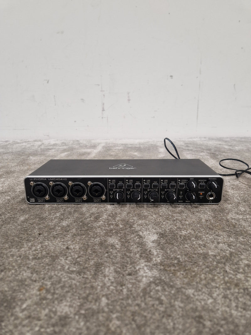Behringer U Phoria UMC404HD Audio Interface - 4-in/4-out USB - Excellent w/ Original Box & Power Supply - Image 2