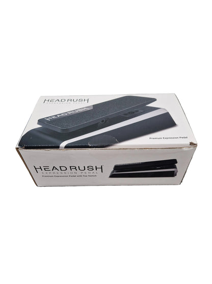 Box of Headrush guitar effects pedal on a textured surface