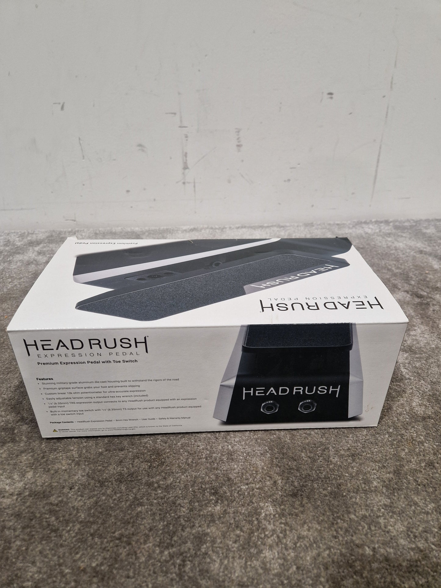 Headrush Expression Pedal Effects Pedal - Dynamic Control - Open Box