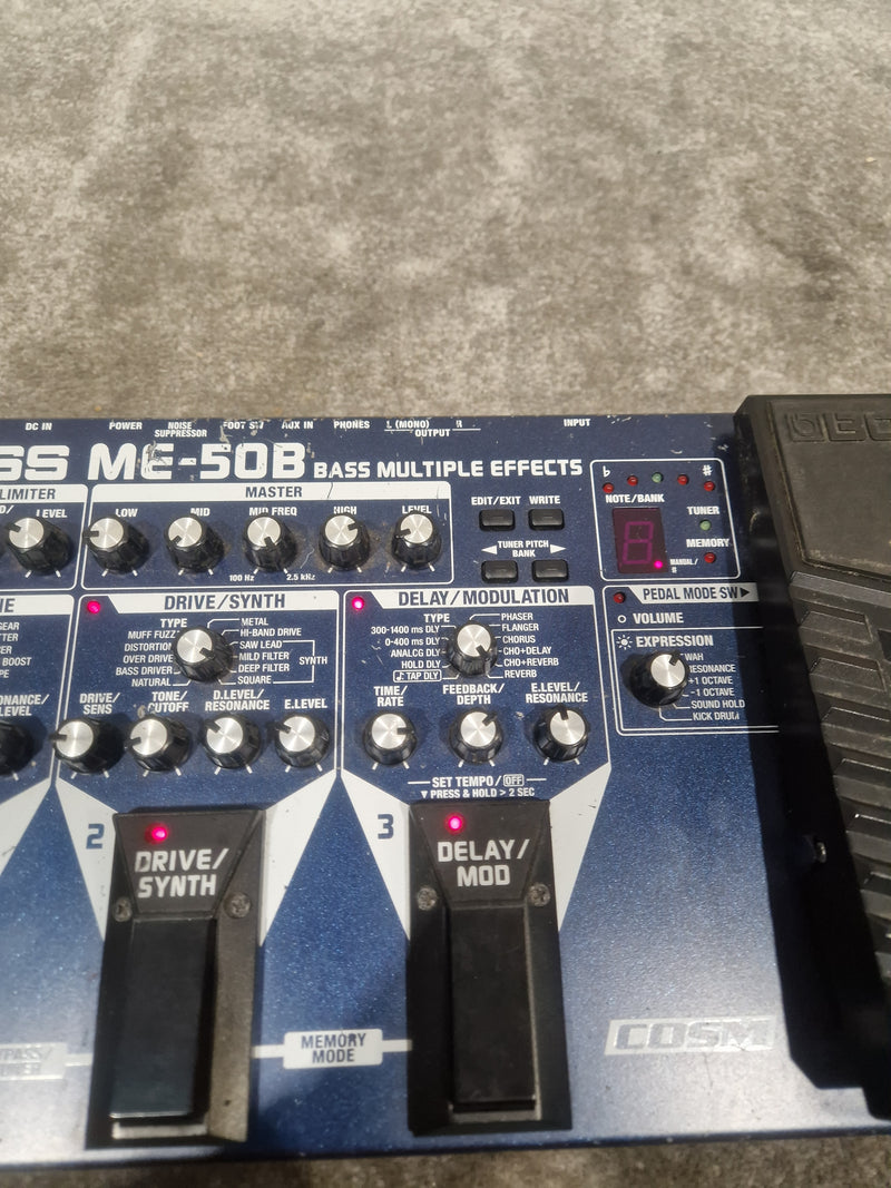 Boss ME-50B Effects Pedal - Bass Multi-Effects - Good - Image 12
