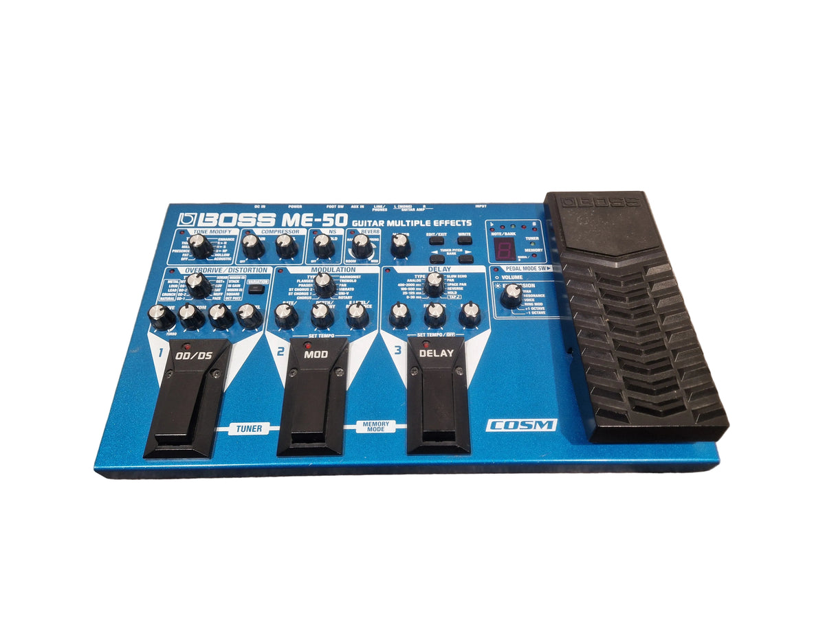 Boss ME-50 Effects Pedal - Multi-Effects Processor - Very Good